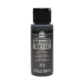Folkart Matte Finish Brushed Metal Acrylic Paints Brushed Dark Gray - Al Masam Stationery LLC